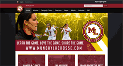 Desktop Screenshot of mundaylacrosse.com